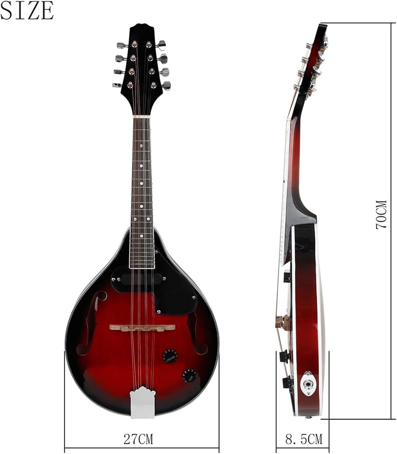 ビギナーズ エレクトリックマンドリン8弦楽器のコンプリートセット À