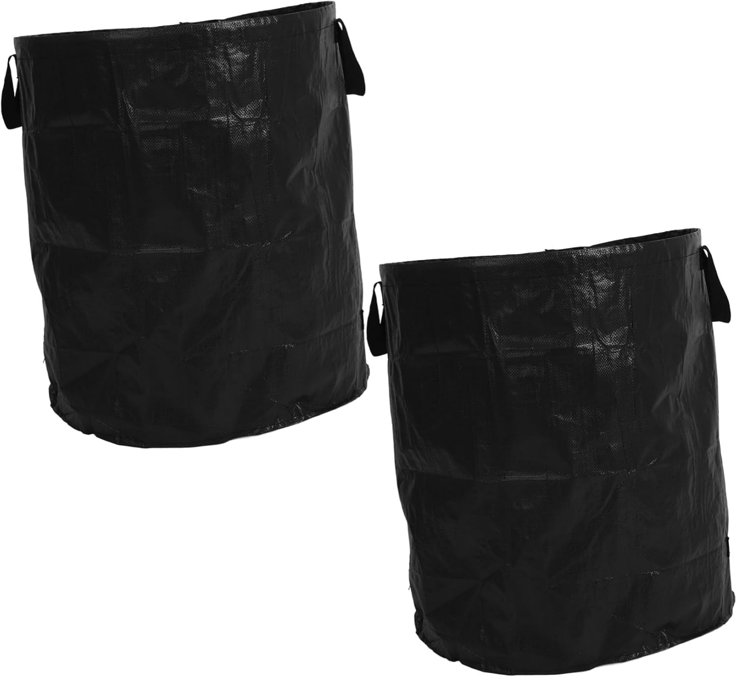 2pcs Extra Large Leaf Bag Reusable Garden Leaf Collector for Lawn Waste Tear-resistant Garden Trash Bag with High Capacity Collapsible Storage for Debris
