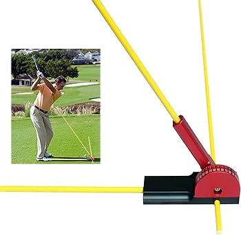 Amazon | ゴルフ 練習 オンプレーンスイング練習器具 3本アライメント