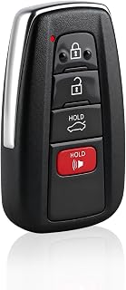 Smart Key Fob for Toyota Camry 2018-2022, FengRKey Remote Control Key Fob Compatible for Toyota Camry 2018-2022 HYQ14FBA 89904-06220 89904-06240 281451-0351