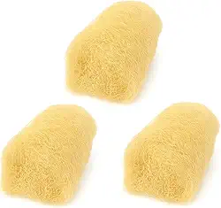 Bucha Vegetal Para Banho P - Esfoliante Natural E Biodegradável Para Pele Macia E Revitalizada - Kit Sustentável Com 3 Unidades - 100% Vegano