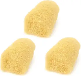 Bucha Vegetal Para Banho P - Esfoliante Natural E Biodegradável Para Pele Macia E Revitalizada - Kit Sustentável Com 3 Unidades - 100% Vegano