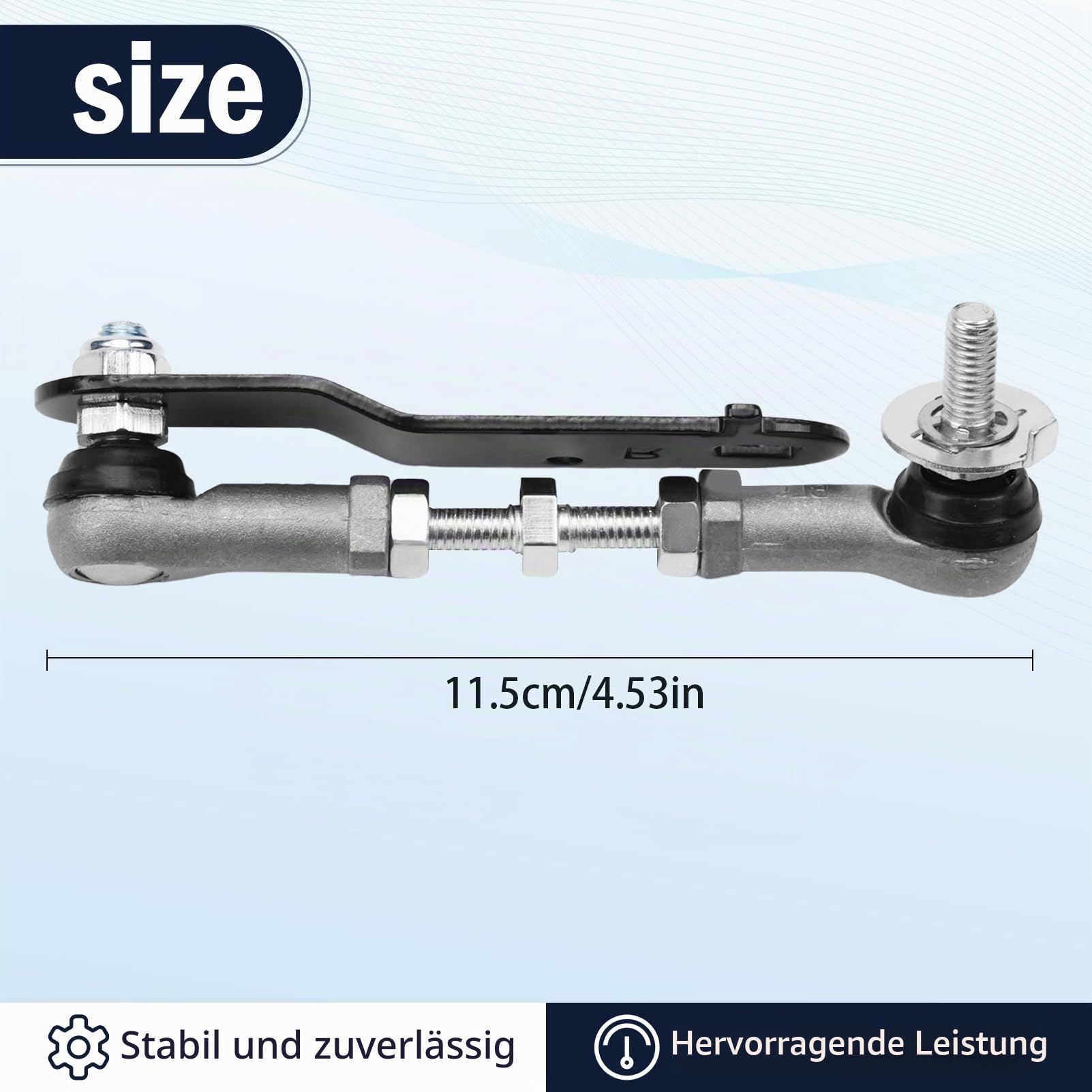 37140141447 Niveausensor Gestänge Leuchtweitenregulierung Hebel Rechte für E87 E81 E88 E82 F22 F87 E90 F30 E93 E92 E91 X3 X5 X6 E83 E70 F15 X6 E71 E72 F16 Z4 E89 Accord RX IS MONDEO C4 Civic