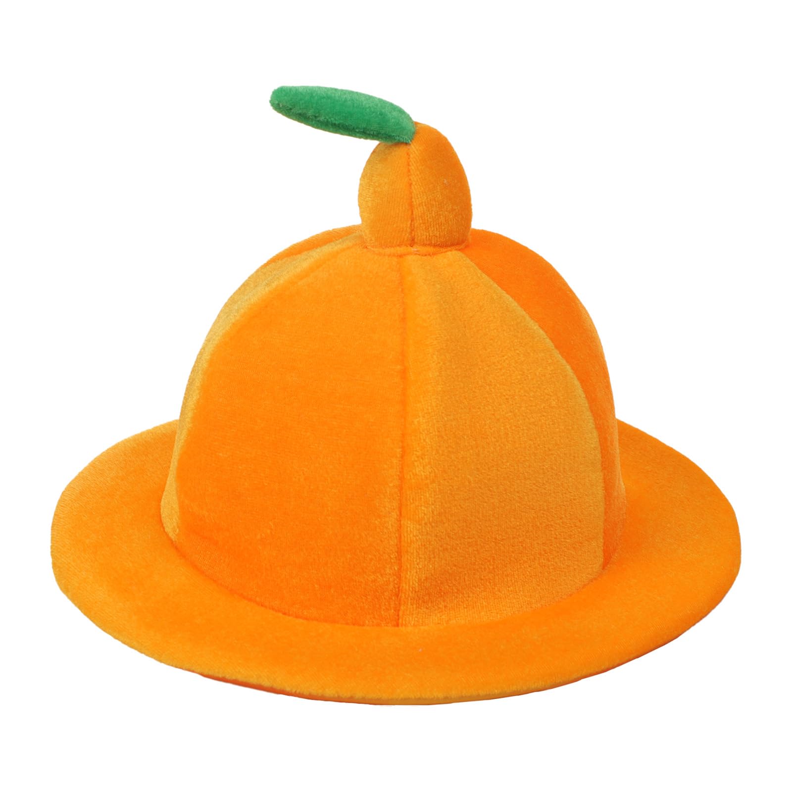 Moonlove Novelty Fruit Fancy Dress Hat Watermelon Orange Eggplant Plush Cap โ image 1