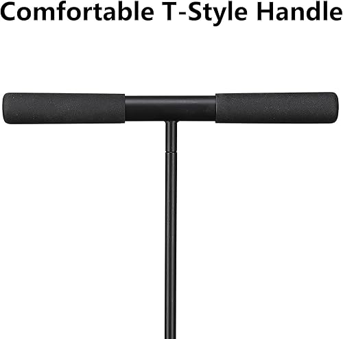 Miniatura 4 de Varilla de sonda de suelo, varilla de tierra ajustable de 48 pulgadas con mango en T, sonda de suelo de metal para herramienta de plomería,