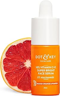 DOT &amp; KEY 10% Vitamin C + E Serum with 5% Niacinamide,for Glowing Skin,Fades Dark Spots &amp; Hyperpigmentation,Infused with B...