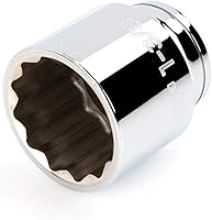 Vista 55 de TEKTON Juego de llaves de vaso de 6 puntos de 1/4 pulgadas de profundidad con riel, 11 piezas (5/32 - 9/16 pulgadas) SHD90105