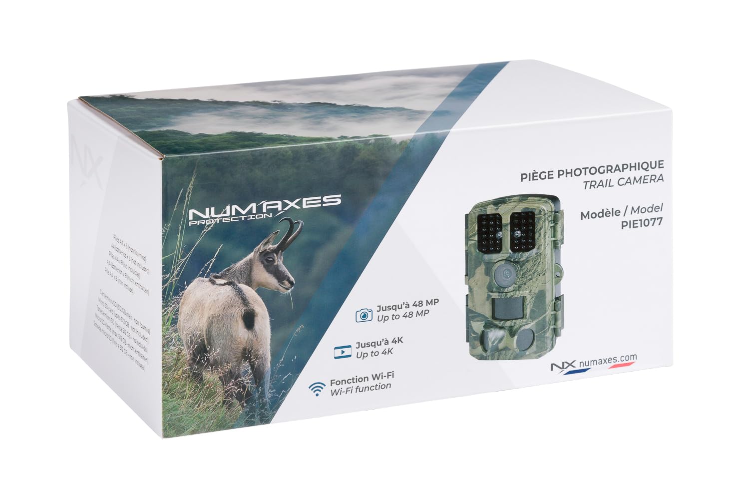 Pack Tout Inclus Piège Photographique PIE1077 + Piles (x8) + Carte SD 32 Go