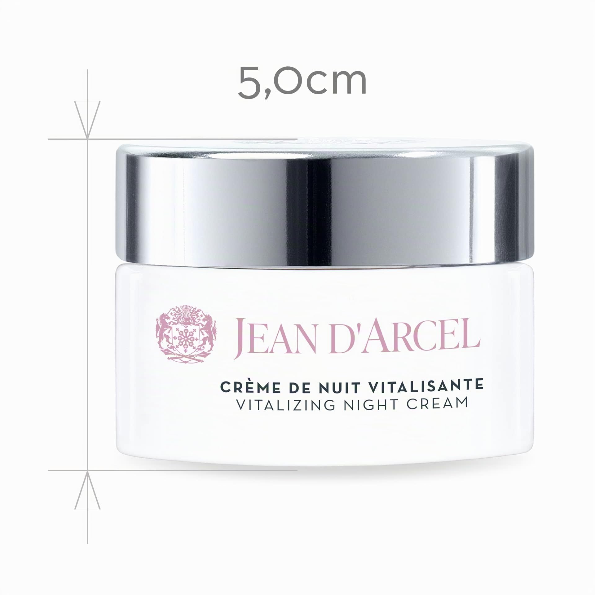 JEAN D'ARCEL - CAVIAR crème de nuit vitalisante - Geschmeidige Nachtpflege - Unterstützt die Hautregeneration - 50ml