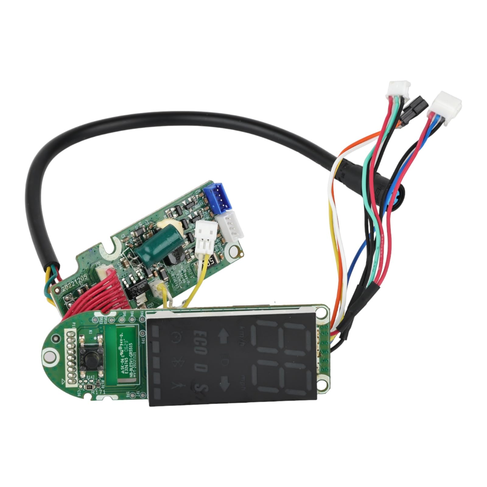 Placa Base con Pantalla LED y Bluetooth for el Tablero de Instrumentos, for Patinete eléctrico Ninebot, MAX G2, Piezas de KickScooter Controlador de Scooter eléctrico
