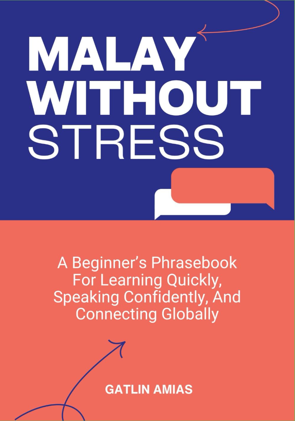 MALAY WITHOUT STRESS: A Beginner’s Phrasebook For Learning Quickly, Speaking Confidently, And Connecting Globally