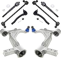Vista 1531 de Detroit Axle - Kit de suspensión frontal de 8 piezas para Dodge Journey 2009-2015, 2 brazos de control inferiores, 2 rótulas, 2 varillas
