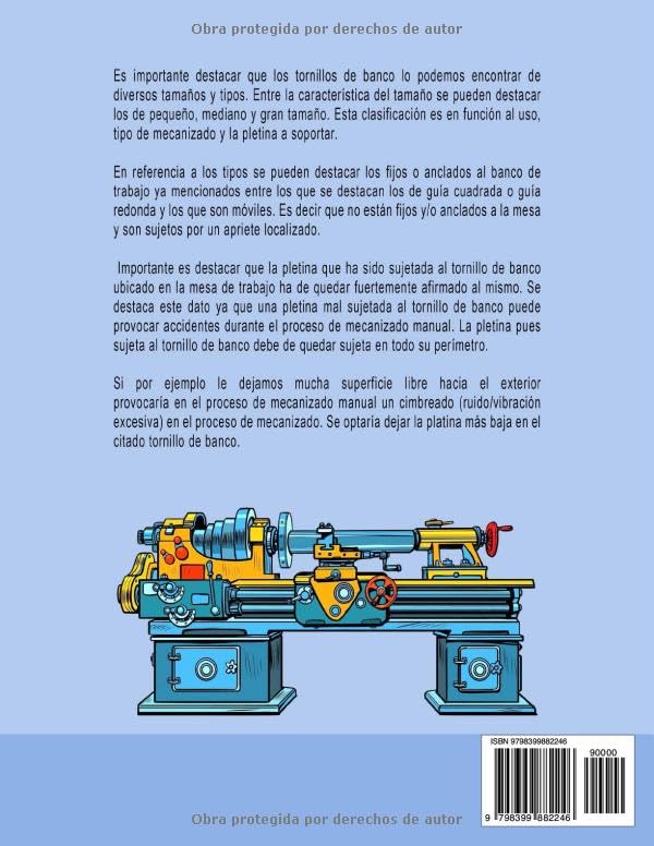 Miniatura 2 de MECANIZADO Viruta, torno, fresa, limadora, ultrasonidos, trazado, CNC (Spanish Edition)