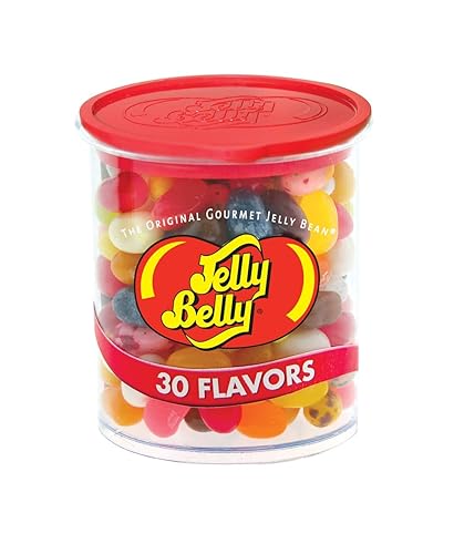 Jelly Belly Jelly Beans, 30 sabores, lata transparente de 7 onzas
