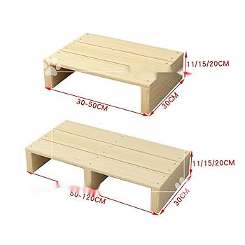 Amazon.co.jp: 玄関台 木製 玄関ステップ 踏み台 50*30*11cm