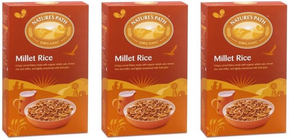 Natures Path - Millet Rice | 375g | 3 PACK BUNDLE