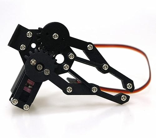 Garra mecánica de robot de metal de alta calidad/brazo de abrazadera/pinza con servo de alto par, pieza de robótica/modelo de accesorios para