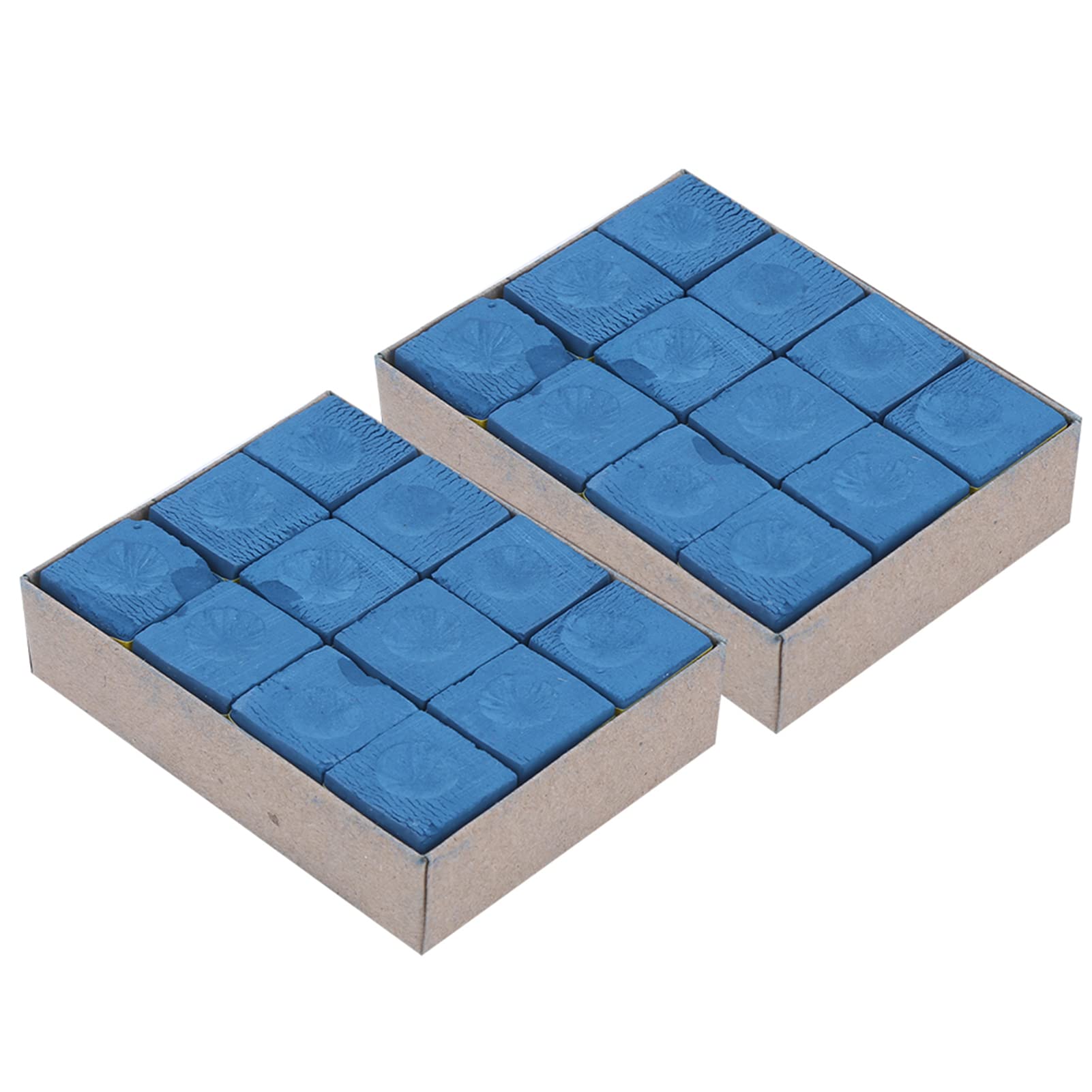 Yctze Lot De 2 Craies De Billard Antidérapantes – Pour Queue Américaine – Bleu, Rouge Ou Vert – Augmentation De Friction Et Précision