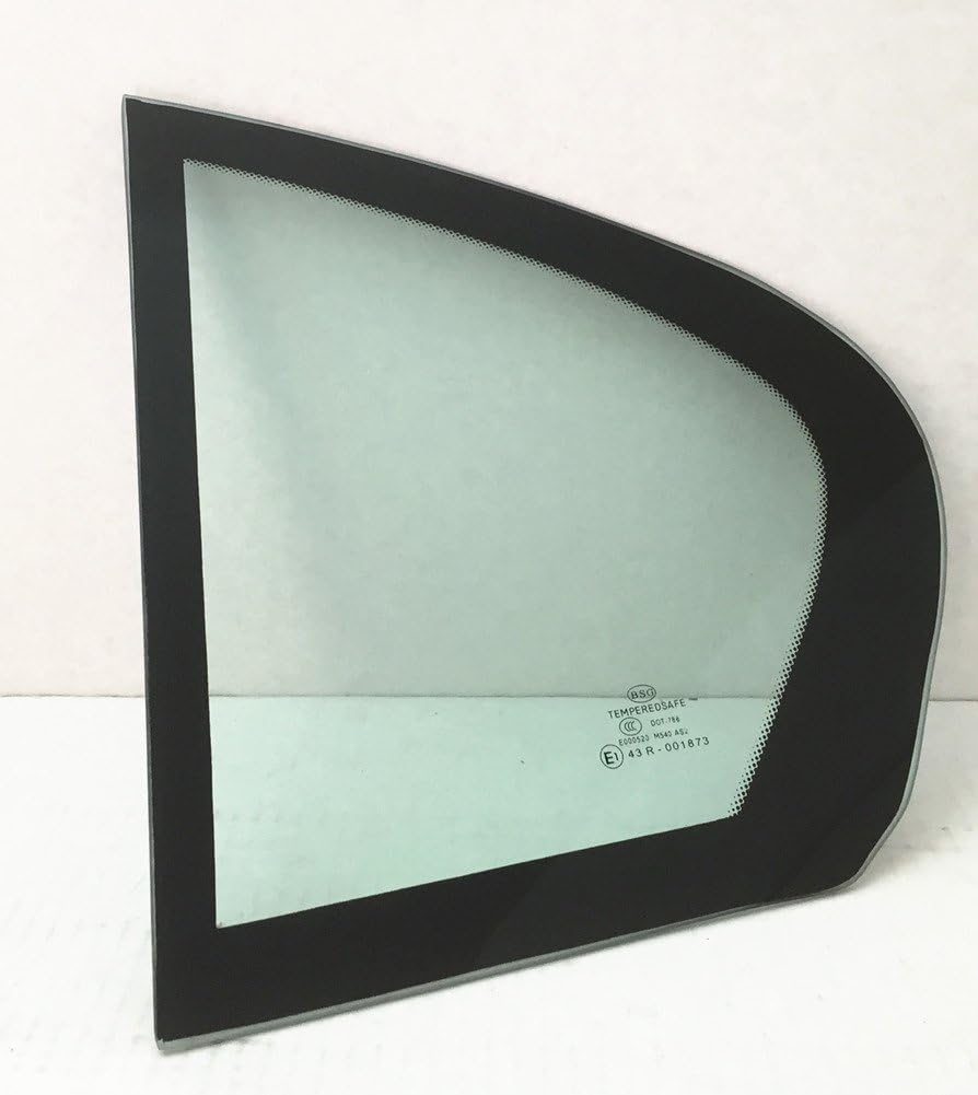 Driver Left Side Rear Vent Window Vent Glass Compatible with BMW 528i 525i 535i 535 2008-2010 / BMW 550i 2006-2010 / M5 2005-2010 4 Door Sedan Models