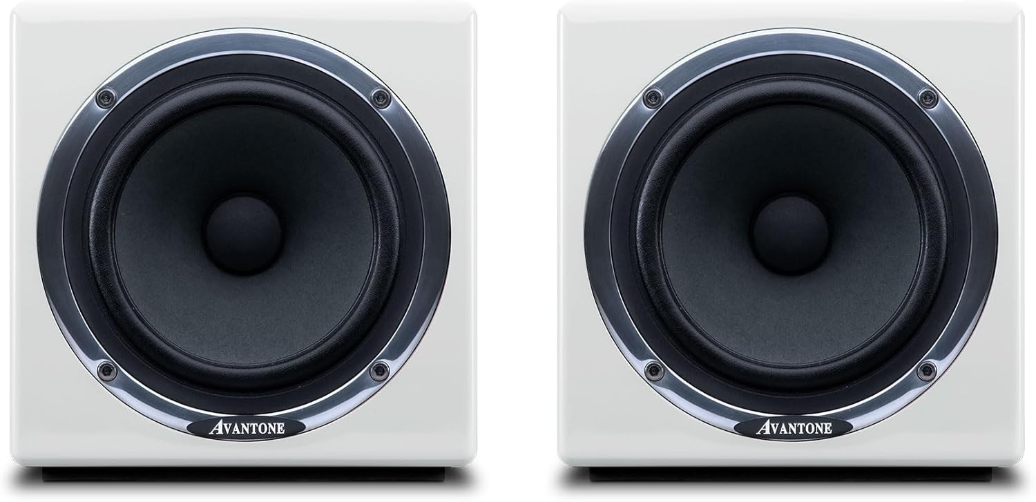Avantone Pro MixCube Active Powered Studio Monitors | Pair, White