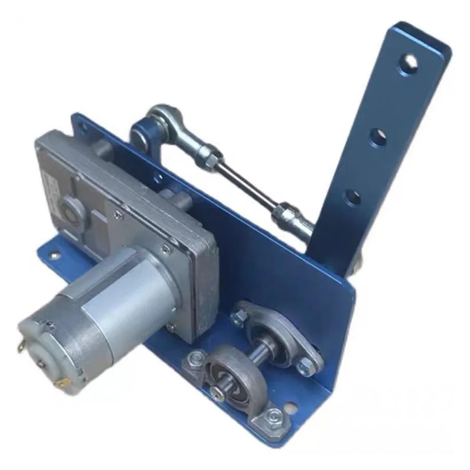 Abridor de puerta corrediza Motor de engranaje de 24V CC, máquina de oscilación automática, diseño artesanal, Motor de giro alternativo de CC, ángulo de giro ajustable de 20-120 grados. Protección y s