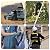 GXYWADY 14.5FT Telescoping Ladder Aluminum Extendable Telescopic Ladder Extendable Compact Loft Ladder for Household and Outdoor Working, 330lb Capacity