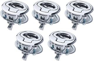 HDDFG 5x Bateau marin 316 Verrouillage de la porte en acier inoxydable Verrouillage de pouce de rinçage pour loquet de trappe de loquet de la poignée de la poignée de porte de porte verrouillage de po