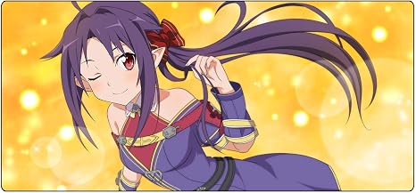 Amazon Co Jp yjy Mouse Pad ソードアート オンライン ユウキ 紺野木綿季 マウスパッド ゲーミング アニメ 滑り止め 防水 サイズ 40 X 75 X 0 3cm パソコン 周辺機器