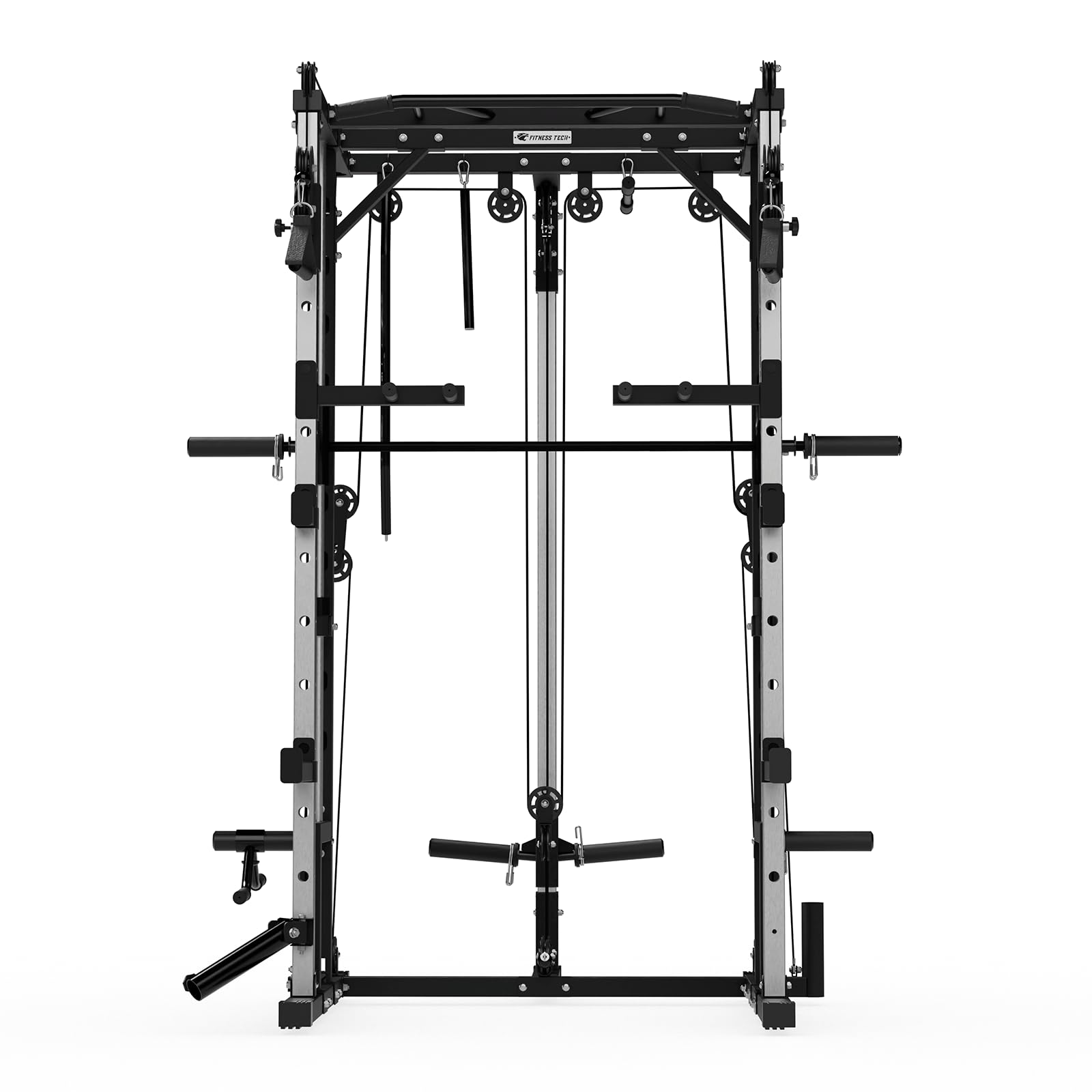 Smith Machine S5000 - Jaula de Musculación Multiestación - Entrenamiento Completo de Alta Resistencia - Entrena en Casa o el Gimnasio - 168 x 135 x 230 Cm