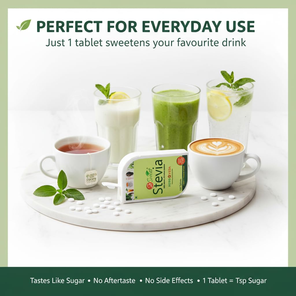 So Sweet Stevia Tablets Sugar Free Natural Zero Calorie Sweetener (Pack of 2, 600 Tablets) 3
