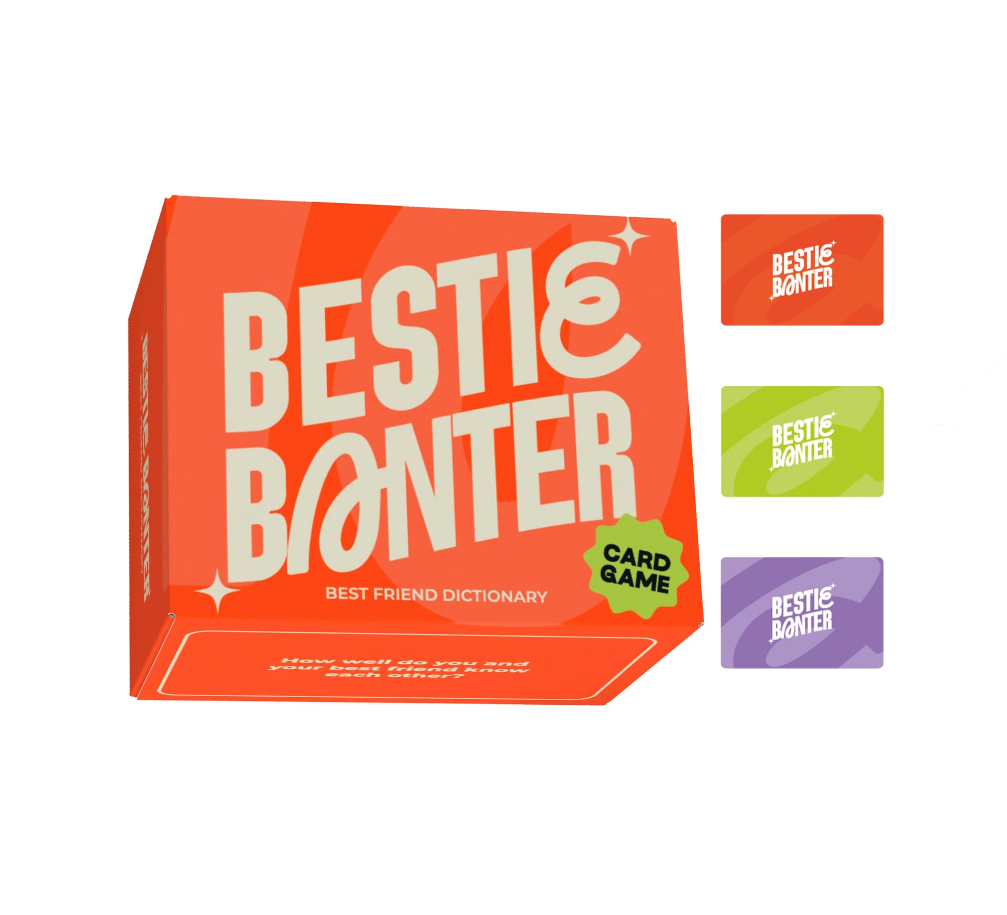 Bestie Banter Bestfriend Dictionary Card Game | 140 Cards | Adults, Teens, Couples | Laughter, Connections, New Friends | Game Nights, Parties, Social Gatherings | Fun Conversation Starter