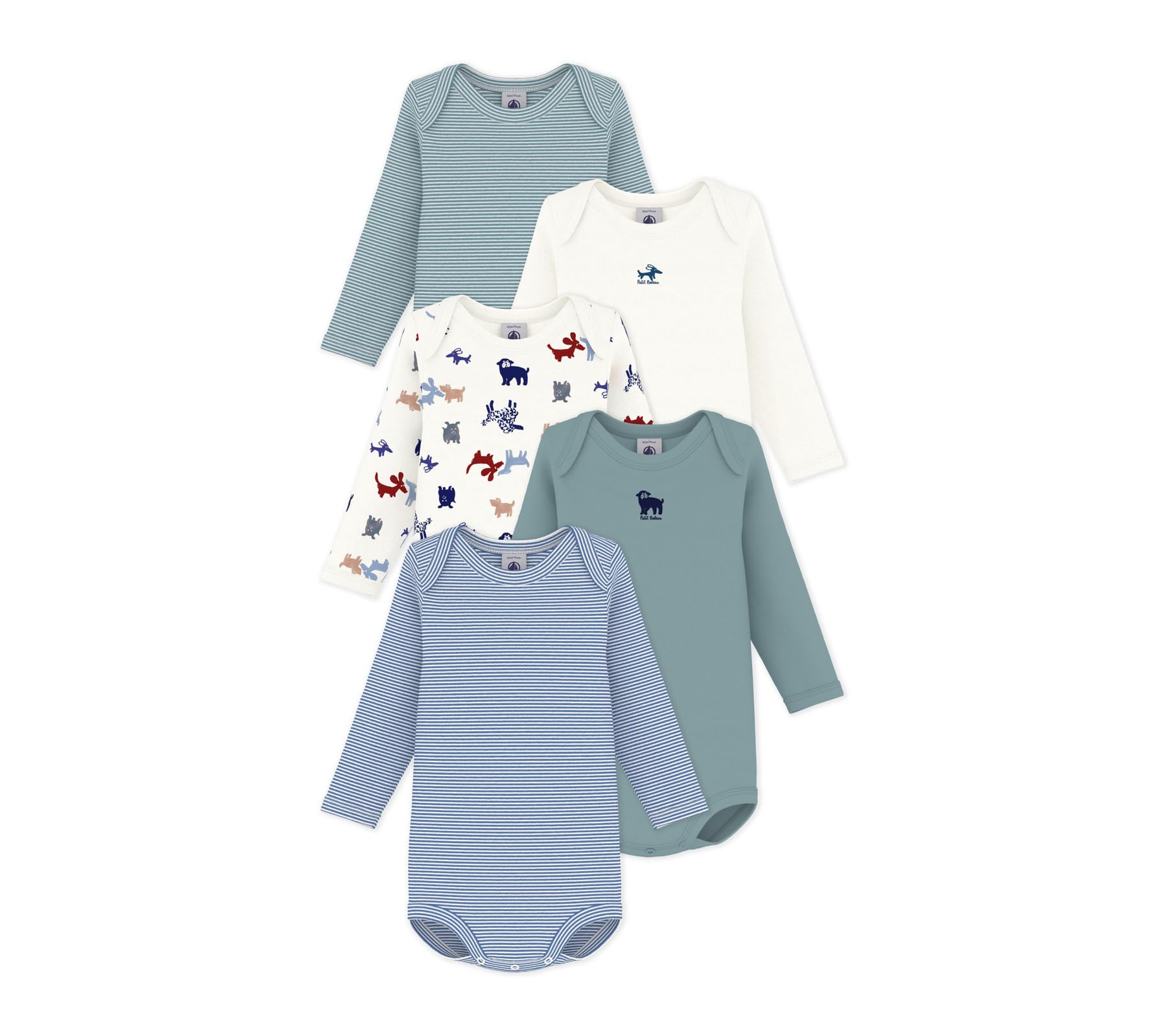 Petit Bateau Unisex Baby A0fja Unterwäsche für den Tag