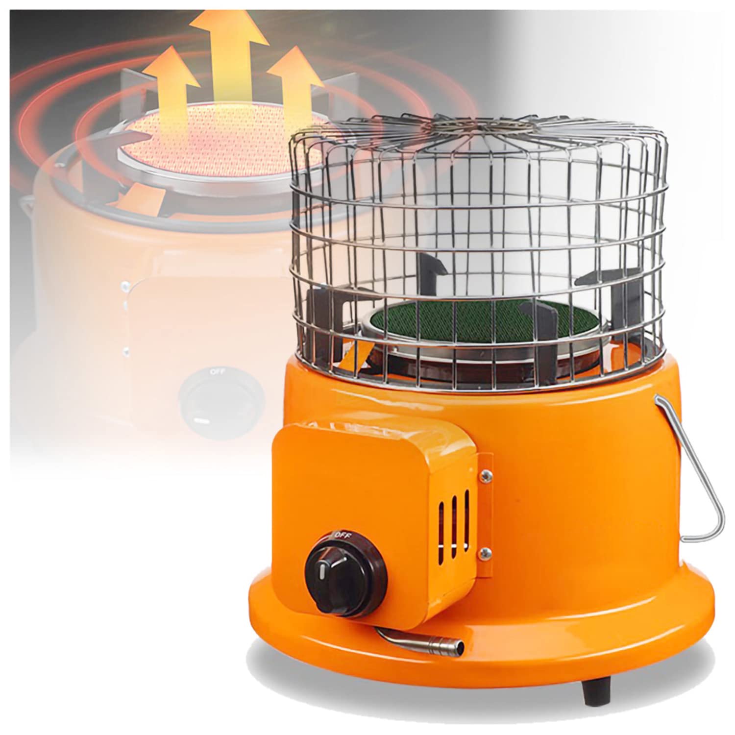 Amazon.com: XALO 2 in 1 Portable Gas Stove, Outdoor Camping Propane Stove  Tent Heater for Ice Fishing Hiking Hunting Survival Emergency Using Natural  Gas : Everything Else