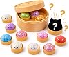 Mini Dumpling Squishy Mystery Box, Dumpling Squishy Mystery Box Mini,Surprise Squishies For Teens & Adults, Stress Relief Fidget Sensory Collectible, Perfect For Desk 2 Random one