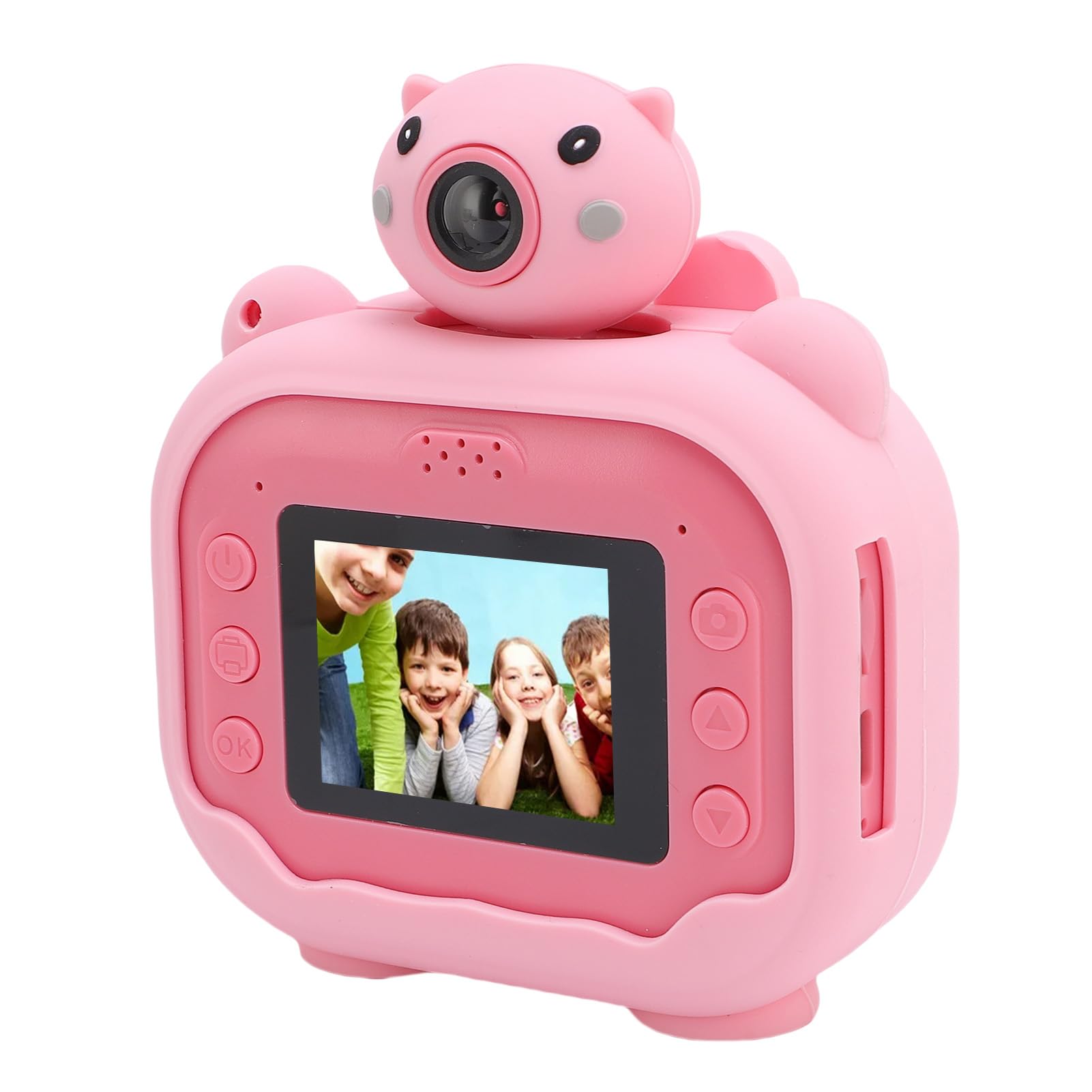 Kids Instant Print Camera 48MP Digital Print Camera with 270° Rotatable Lens 2.0 Inch Inkless Thermal Printed Screen for-image-41