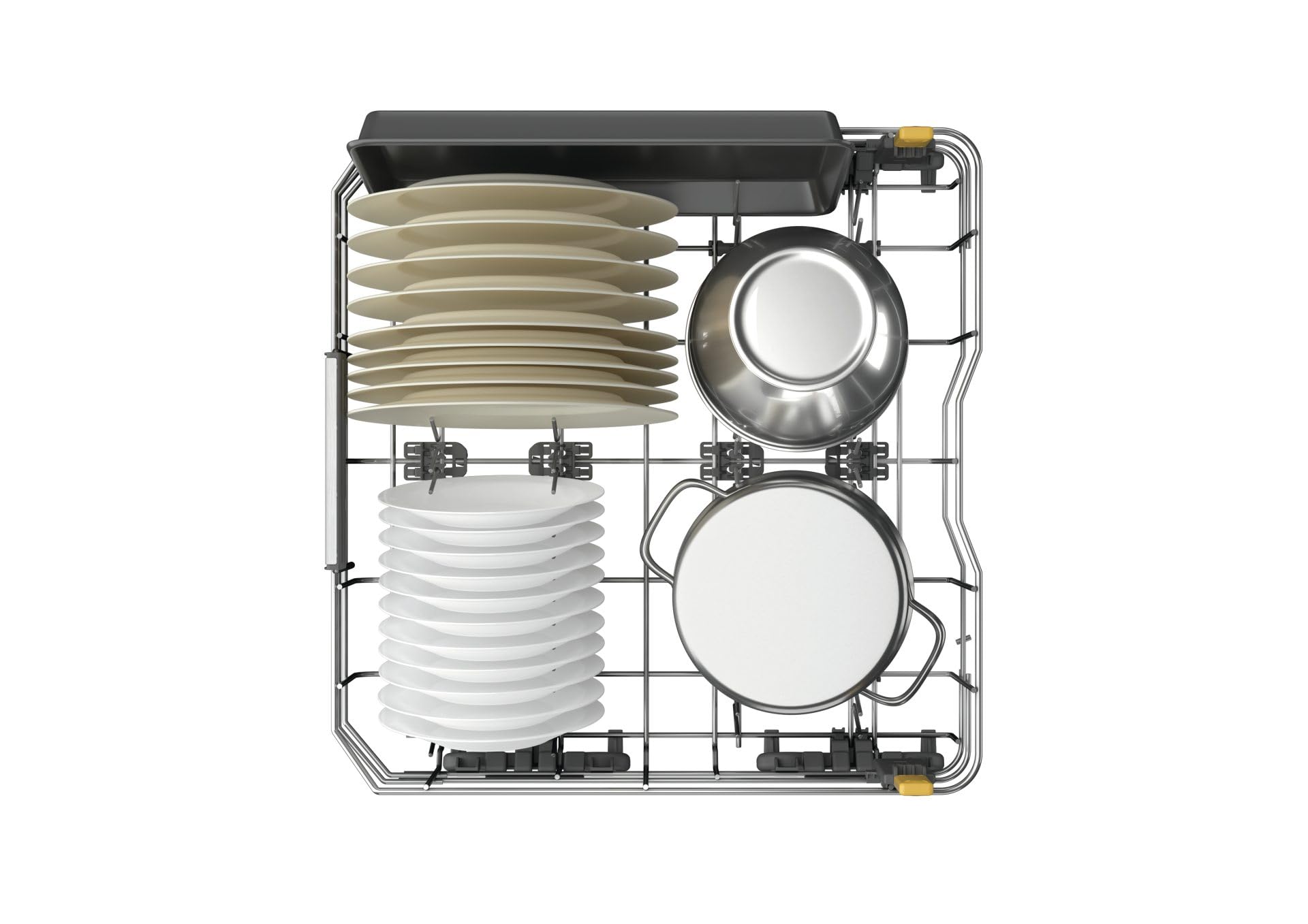 Whirlpool W7FHS51X Lave-vaisselle 60 cm MaxiSpace