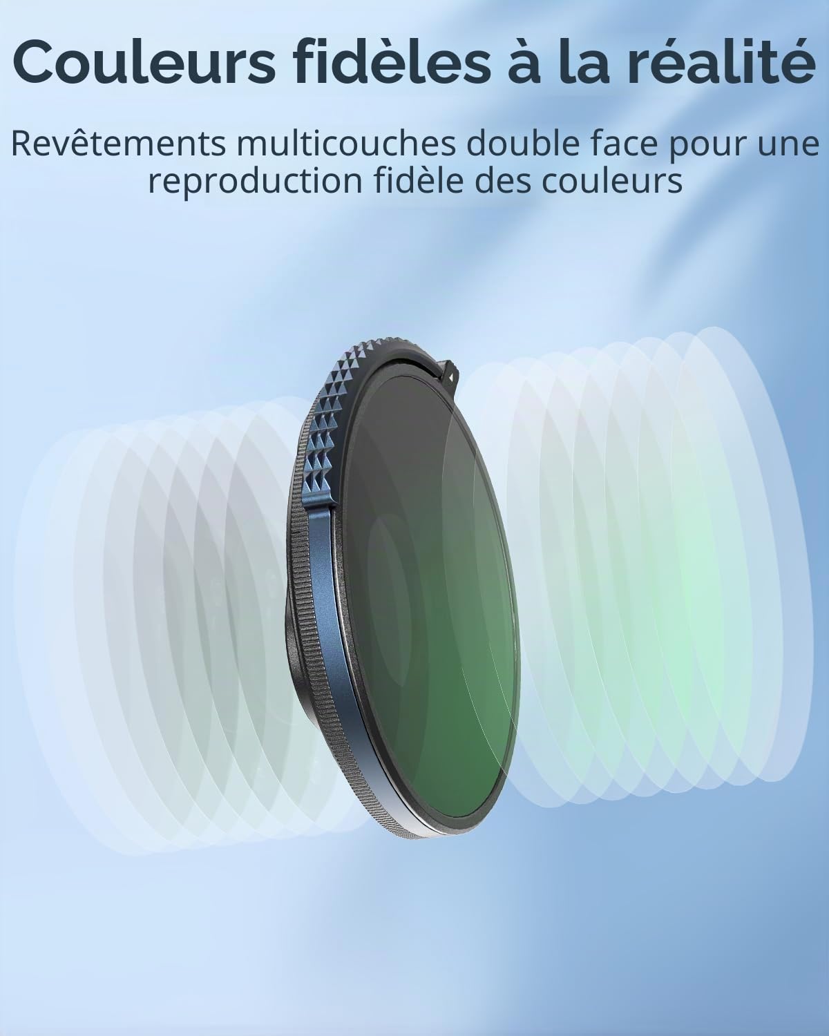 SMALLRIG Filtre CPL et VND 3-5 pour GoPro Hero 13/12/11/10, Combinant ND8, ND16, ND32, Filtre CPL en Un Seul, Accessoires de filtres Polarisants à Densité Neutre, Verre Optique HD Multicouche
