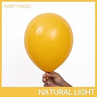 Vista 817 de PartyWoo Nude Balloons 100pcs 12 Inch Apricot Boho Fall Neutral Latex Helium Balloons for Graduation Wedding Anniversary Birthday Boy Baby Shower