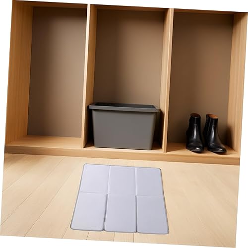 Miniatura 7 de Cabilock Foldable Ironing Board with Heat Resistant Iron Rest Pad Portable Compact Space-Saving Travel Iron Mat for Home and Vacation Use Design