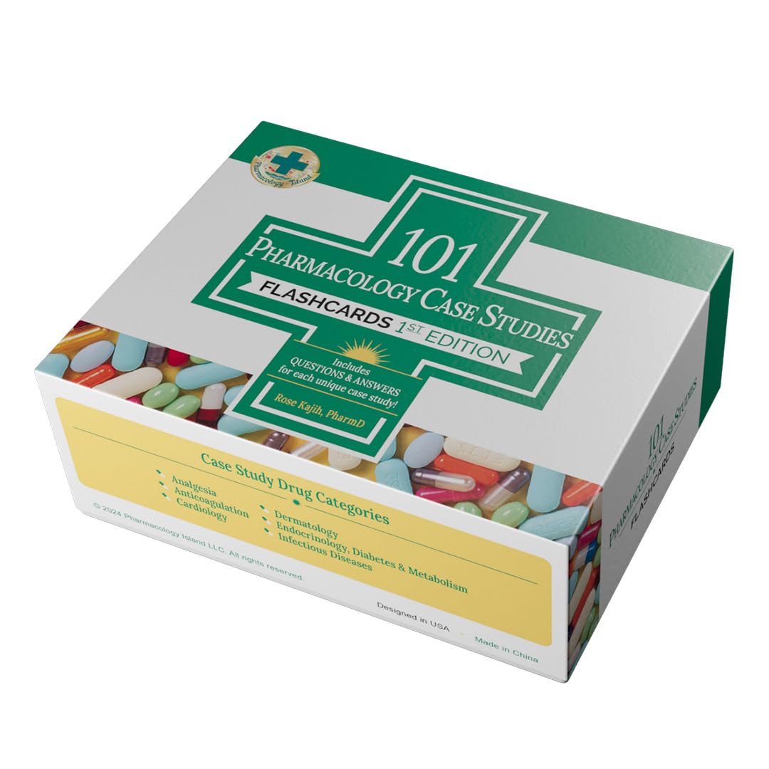 101 Pharmacology Case Studies - Flashcards Edition - Image 8