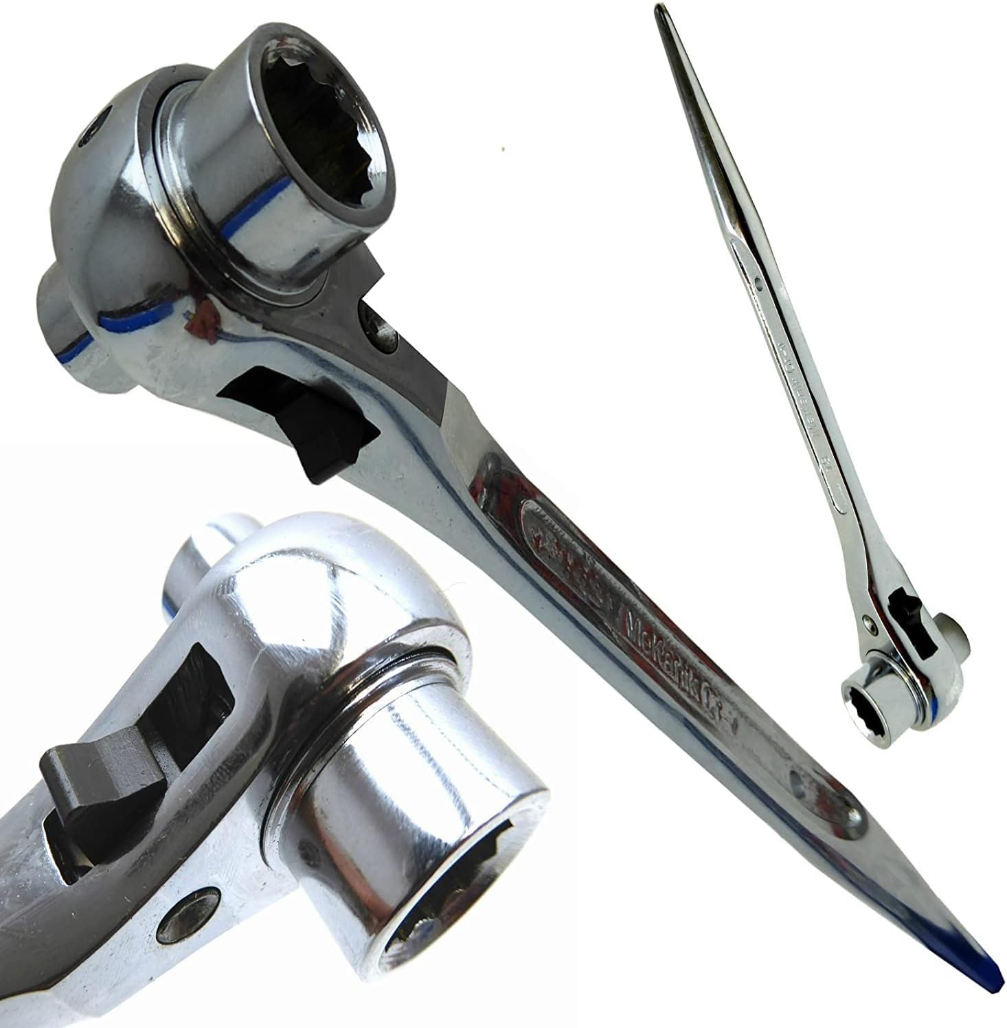 Scaffold Spanner/ Ratchet Podger Spanner/ Steel Erect Spanner 19mm x