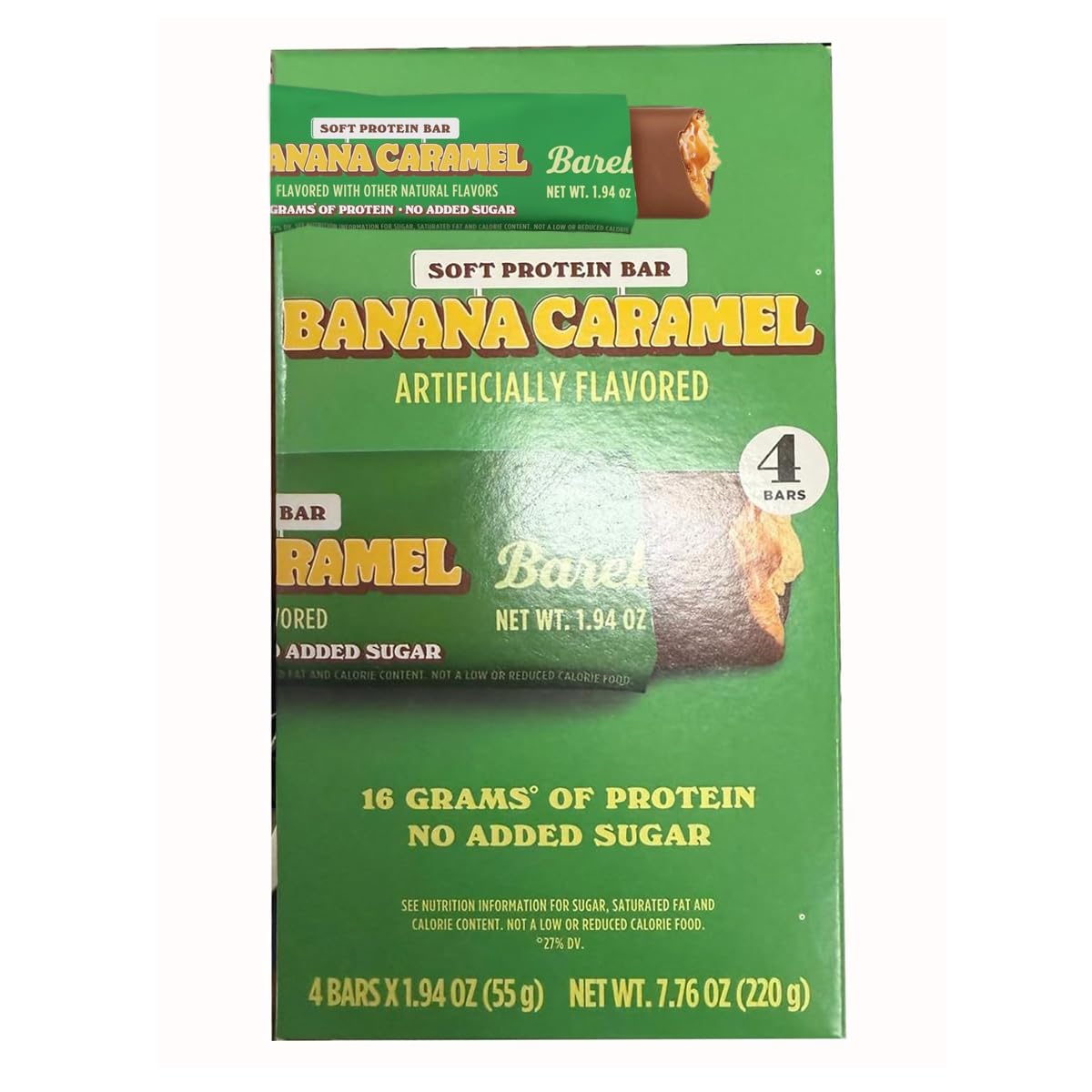 Barebels Nutrition Bars - 7.76oz/4 Bars (Chocolate Dough) — view 3
