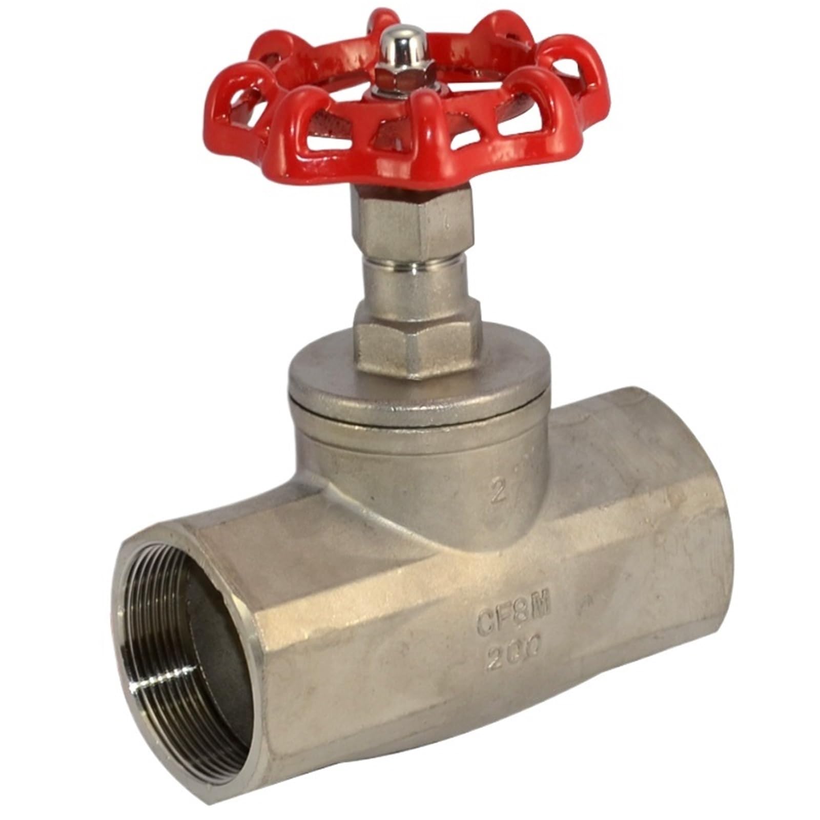 Robinet à soupape 3/4" BSPT en acier inoxydable SS304 à filetage femelle