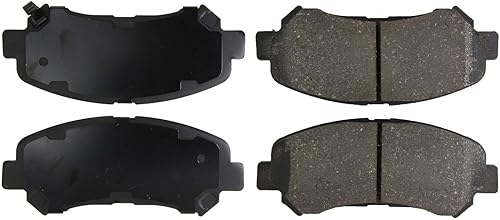 Miniatura 3 de Juego de pastillas de freno de disco delantero compatible con Nissan X-Trail 2008 2009 2010 2011 2012 2013 2014 2015 2016 PC-715734