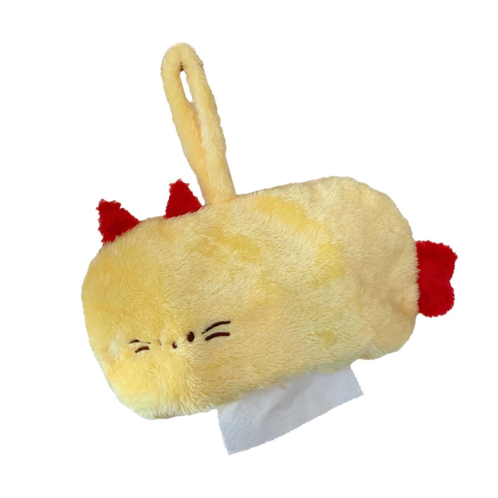 Multifunctional Hanging Organizers for Tissues and Small Items Featuring Adorable Shrimp Plush Themed Home Decoration Kitchen Organizers