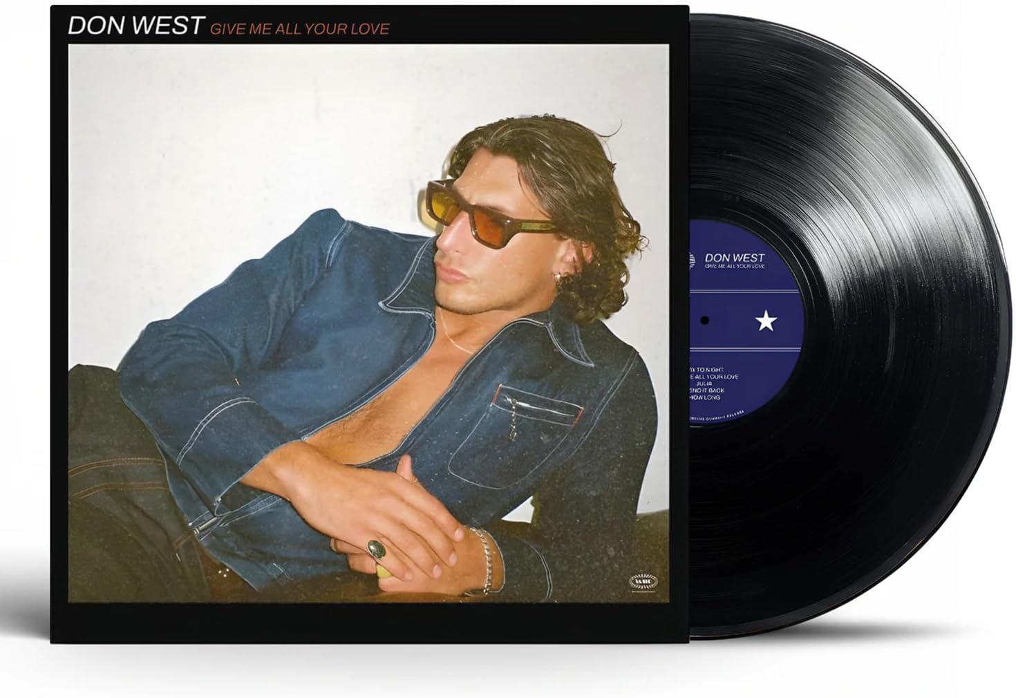 Give Me All Your Love by Don West — album cover