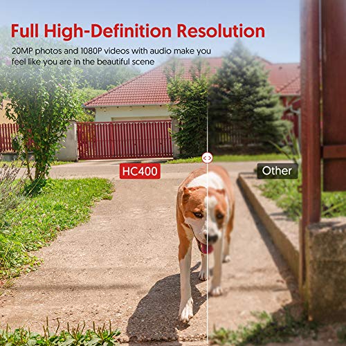 Victure Trail Game Camera 20MP with Night Vision Motion Activated Waterproof and 130° Detection Hunting Camera Trap 1080P IP66 for Outdoor Wildlife Monitoring - Thumbnail 6
