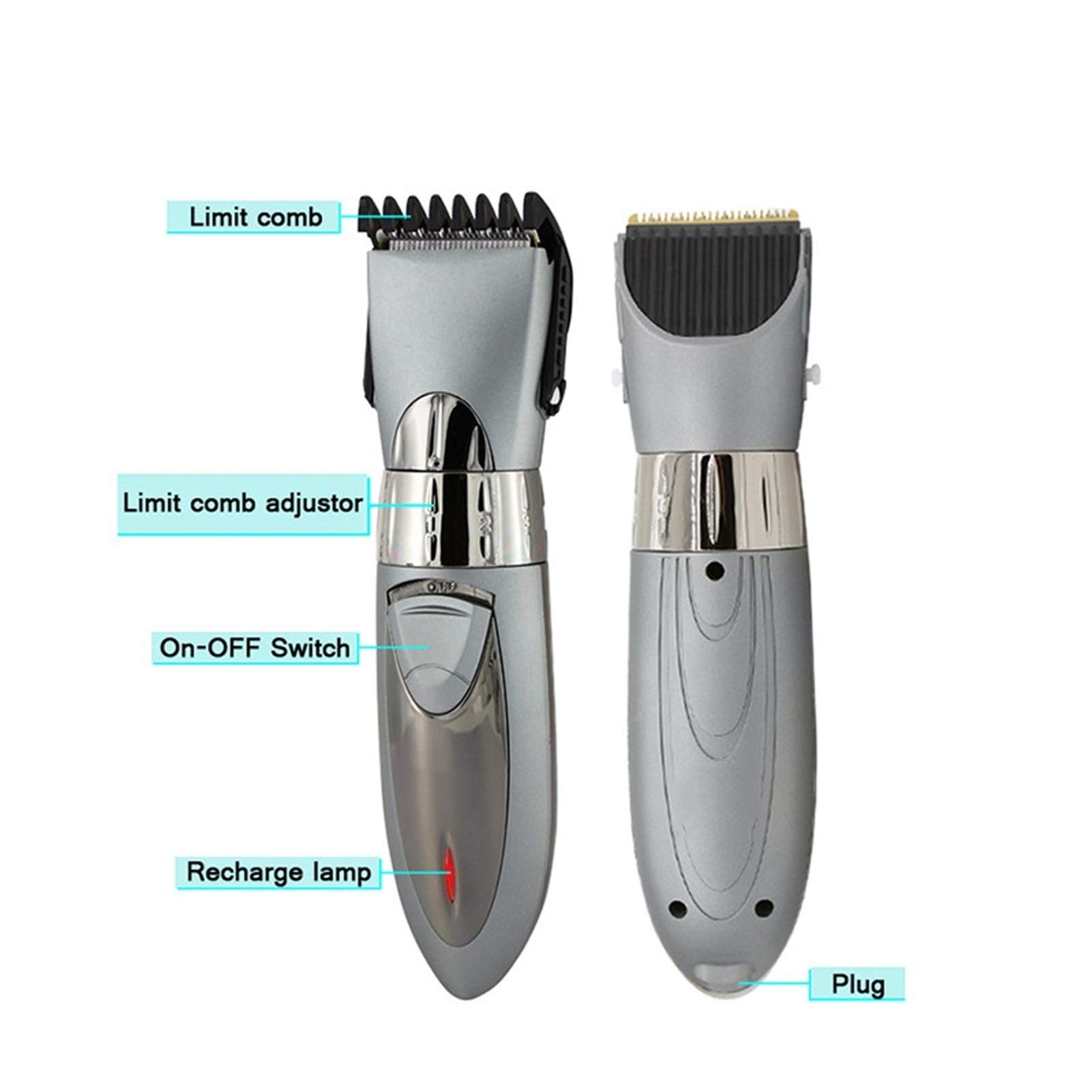 Lavabile dei capelli Trimmer elettrico ricaricabile uomini di Clipper Shave Styling Tools regolabili for bambini