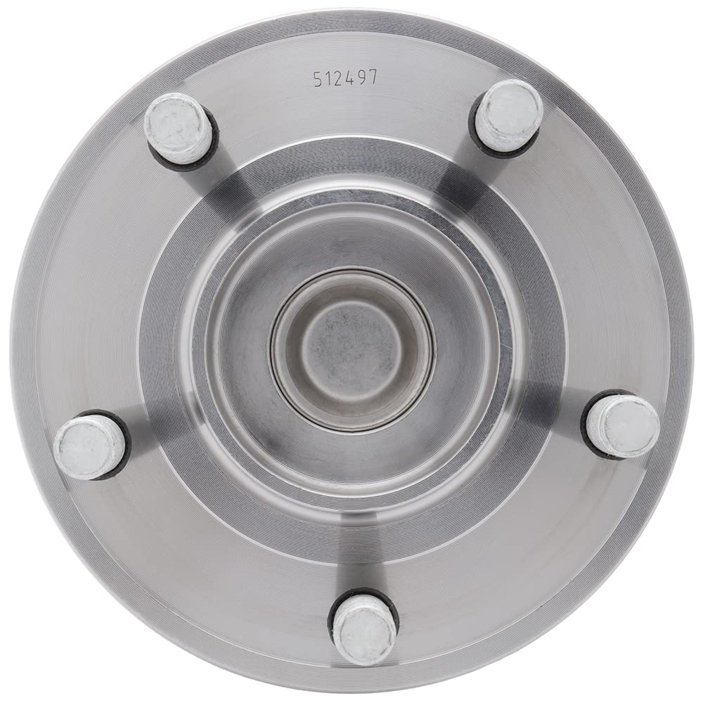 [2-Pack] 512497 - Rear Wheel Hub Bearing Assembly Compatible with 2014-2020 Ford Fusion [FWD ONLY], 2020 Ford Police Responder Hybrid, 2020 Ford SSV Plug-in Hybrid, 2014-2016 Lincoln MKZ [FWD ONLY]