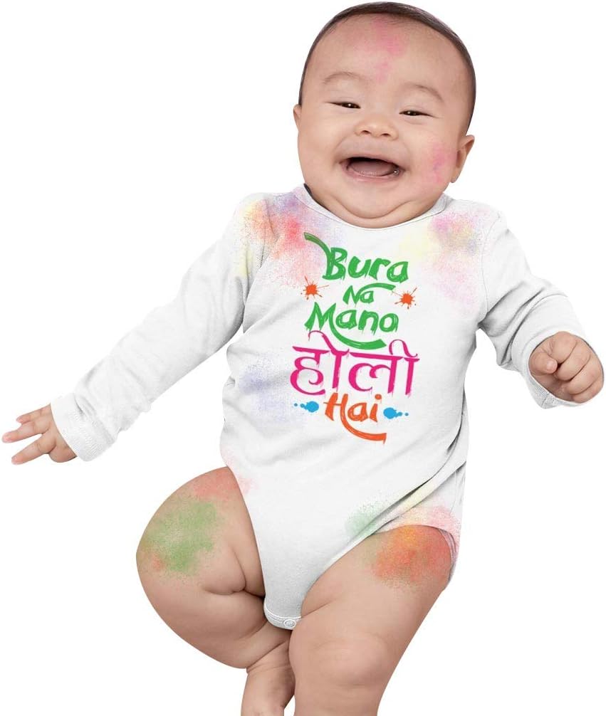 Bon Organik Unisex Bura Na Mano Holi Bodysuit Baby